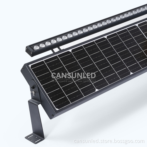 18W IP65 Waterproof Solar Wall Washer Light for Fence, Bridge, and Exterior